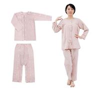 Camicie o Calze Post-operatorie con Cerniera/Scratch Donna Maniche Lunghe Camicette o Pantaloni per fratture disabili Alites Abbigliamento per Anziani Paralizzati, B5 Rosa, M