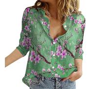 Camicie oversize da donna in cotone e lino con bottoni, a maniche lunghe, camicette da donna UK - Linentops Beachshirts per uscire top camicette taglia 20 taglie forti vestiti primaverili da donna