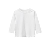 Camicie per ragazzi, 140, a maniche lunghe, casual, tinta unita, per bambini, colore blu, bianco, 1-2 Jahre
