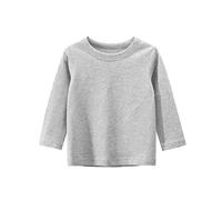 Camicie per ragazzi, 140, a maniche lunghe, casual, tinta unita, per bambini, colore blu, grigio., 1-2 Jahre