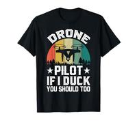 Camicie Pilota Drone I Dont Just Fly Drones I Crash Them Too Maglietta