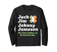Camicie San Patrizio | Jack Jim Johnny Jameson Fathers Maglia a Manica
