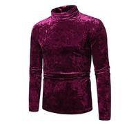 Camicie termiche da uomo UK a maniche lunghe a collo alto maglione morbido caldo pullover top slim fit comfort intimo termico strato base uomo casual leggero morbido top primavera uso quotidiano 2026
