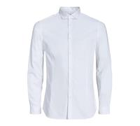 Jack & Jones Premium - Camicia super slim stretch elegante bianca-Bianco S