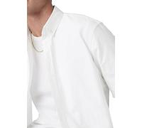 Levi's Camicia a maniche lunghe Authentic Button Down Oxford taglio comodo logo tono su tono Bianco M