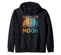 Camicie Vintage Harvest Moon, da Uomo e Donna, Autunno Felpa con Cappuccio