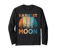 Camicie Vintage Harvest Moon, da Uomo e Donna, Autunno Maglia a Manica