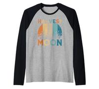 Camicie Vintage Harvest Moon, da Uomo e Donna, Autunno Maglia con Maniche Raglan