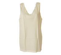 Camiciola donna FDB spalla larga misto lana interno puro cotone inserti in pizzo