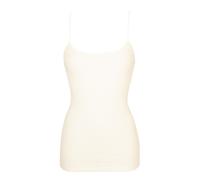 Camiciola donna MANUFAT top laccino lana seta a costina laccino raso elasticizza