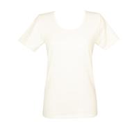 Camiciola donna VAJOLET by selina mezza manica lana e cotone sulla pelle articol