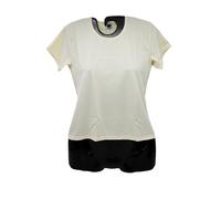 Camiciola Manica corta, collo rotondo, Perfetta Donna Estate, 74517 Ragno