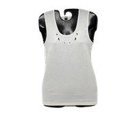 Camiciola Spalla Larga Donna, Lana/Seta RAGNO, Bianco cod.073382