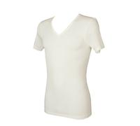 Camiciola uomo t-shirt intima scollo V manica corta 100% LANA MERINO wonderwool