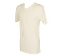 Camiciola uomo t-shirt intima scollo V manica corta wool & silk WSK RAGNO artico