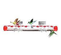 Camidy Window Hummingbird Feeder, Humming Birds Feeders for Outside Window with 14 Feeding Ports, Window Bird Feeders for Viewing, Easy to Assemble, Fill and