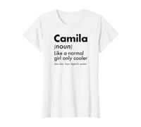 Camila Like A Normal Girl Only Cooler Queen Nome Maglietta