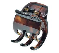 Camila Paris NV124 1. 13cm Tortoise Shell Hair Clips, Pack of 4