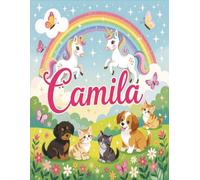 Camila Personalized Notebook: Contains select sheets w/inspirational quotes and is perfect for journaling, note taking, or just having fun and getting creative. Printed on high quality paper it is perfectly sized (8.5x11) perfect for notes or big jobs.