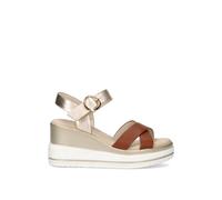 CAMILA Sandalo donna marrone in pelle 40