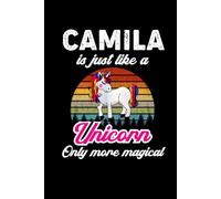 Camila's Magical Unicorn Diary: A Cute Rainbow Journal for Girls Who Love Unicorns and Dream Big!