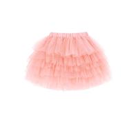 CAMILIFE Gonna Tutu a Strati Principessa Corta Mini per Bambine e Ragazze - Danza Classica Con Elastico in Vita - Costume Accessorio Basic - Rosa Taglia del Produttore 120