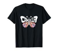 Camilla Butterfly - Personalizzato Carino Nome Word Art Maglietta