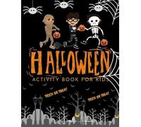 Camilla Hanson Halloween Activity Book for Kids (Tascabile)