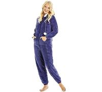 Camille Donna Supersoft Pile Onesies 46-48 Blue