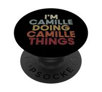 Camille Name Camille Personalized Name First Given PopSockets PopGrip Adesivo