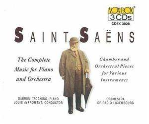Camille Saint-Sae Saint Saens: The Complete Music for Piano and Orchestra/. (CD)