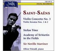 Camille Saint-Saëns - Ct Vln 3/Son Vln Op 75/102