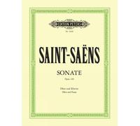 Camille Saint-Saëns Reiner Zimmerm Oboe Sonata Op. 166 (Edition Pete (Tascabile)