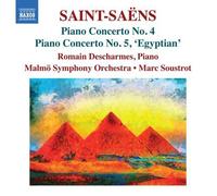 Camille Saint-Saens Saint-Saëns: Piano Concertos Nos. 4 & 5 (CD) Album
