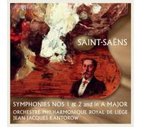 Camille Saint-Saens Saint-Saëns: Symphonies Nos. 1 & 2 and in a Major (CD)