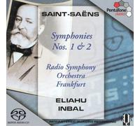 Camille Saint-Saens Saint-Saëns: Symphonies Nos. 1 & 2 (CD) Hybrid