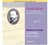 Camille Saint-Saens Saint-Saëns: The Complete Works for Piano and Orchestra (CD)