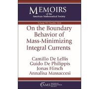 Camillo De Lellis Guido De Philippis On the Boundary Behavior of Ma (Tascabile)