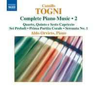 Camillo Togni Camillo Togni: Complete Piano Music - Volume 2 (CD) Album