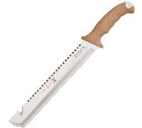 CAMILLUS CARNIVORE X MACHETE / 18" TOTALE / 12" LAMA / 420SS / FULL TANG / MANICO IN ABS MARRONE / I