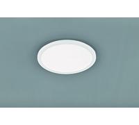 CAMILLUS PLAFONIERA LED TONDA METALLO BIANCO OPACO CON FUNZIONE DIMMERABILITA' CON NORMALE INTERRUTTORE A PARETE IP44 D. 40CM LED 22 W · 2.700 lm · 3.000 K