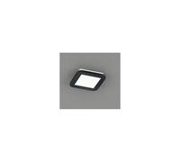CAMILLUS PLAFONIERA PICCOLA QUADRATA 17X17 LED 9W IP44 DIMMERABILE MODERNA BIANCA O NERA