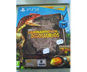 Caminando Entre Dinosaurios WONDERBOOK BBC Earth Gioco Para PS3 Sony Nuovo Am