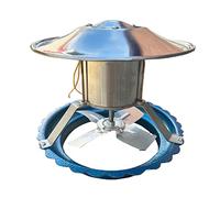 Caminetti, Ventilatore Elettrico Camino - 120 W ad Alta efficienza Barbecue, Camino, Forno a Legna - Soluzione Scarico fumi stufe Termiche