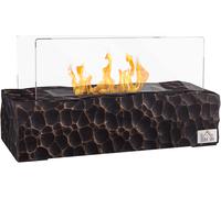 Caminetto Bioetanolo HOMCOM IT820-362V00BK, Nero