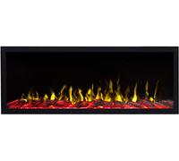 Caminetto elettrico AFLAMO a LED Pride s115 senza funzione di riscaldamento (114x42x14cm)