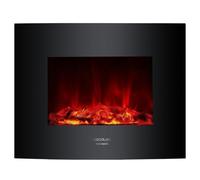 Caminetto elettrico Cecotec Ready Warm 2600 Curved Flames 2000W Parete Telecomando Timer