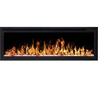 Caminetto elettrico ROYAL 50” Aflamo a parete/per installazione ad incasso