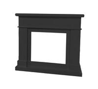 Caminetto elettrico Sined Lipari MDF Grigio da Pavimento con Mensola