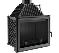 Caminetto in ghisa KRATKI AMELIA 21 kW Ø200, inserto a legna ad alta potenza, EcoDesign BImSchV 2, camino a legna robusto ed efficiente per grandi ambienti